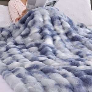 Tie-dye Blue Soft Comfy Throw Blanket
