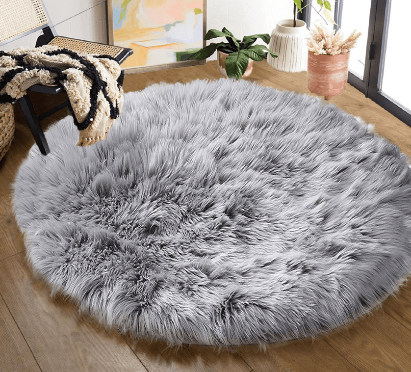 Faux Sheepskin Rug