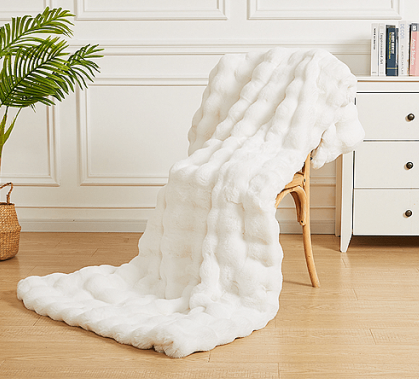 Faux Throw Blanket