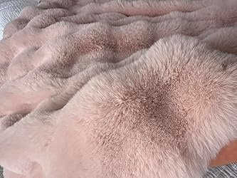Luxurious and Dramatic Pink Fluffy Blanket!
